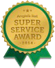 Angies List 2014 Super Service Award